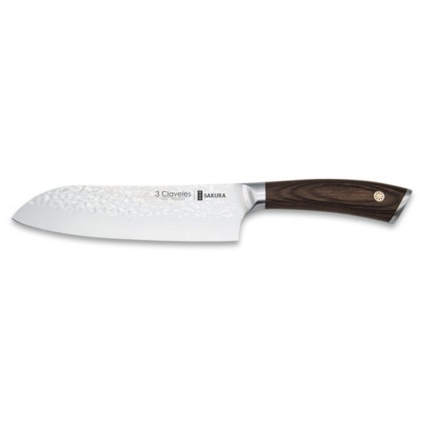 3 Claveles Sakura Santoku Knife