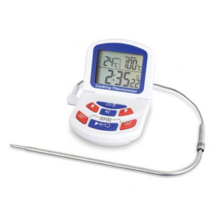 ETI Digital oven thermometer and timer with clock