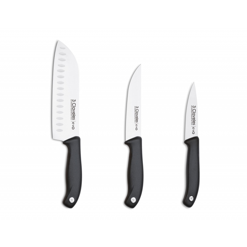 Set 3 Evo Kitchen Knives