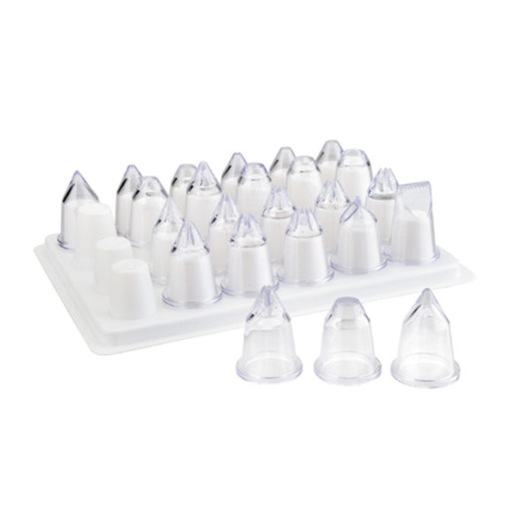 Lacor Acrylic Nozzles 24pcs set