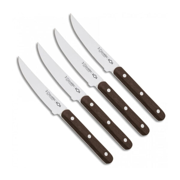 3 Claveles Set 4 Steak Knife Eos