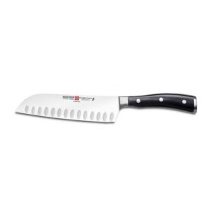 Wusthof Classic Ikon Santoku knife with hollow edge 17cm