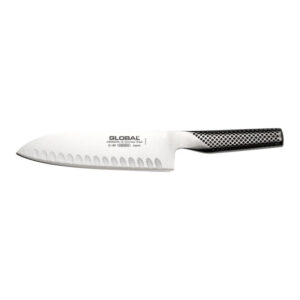 Global Fluted Santoku Knife 18cm
