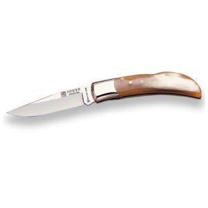Joker Pointer Folding Knife Bull Horn Handle 7.5cm